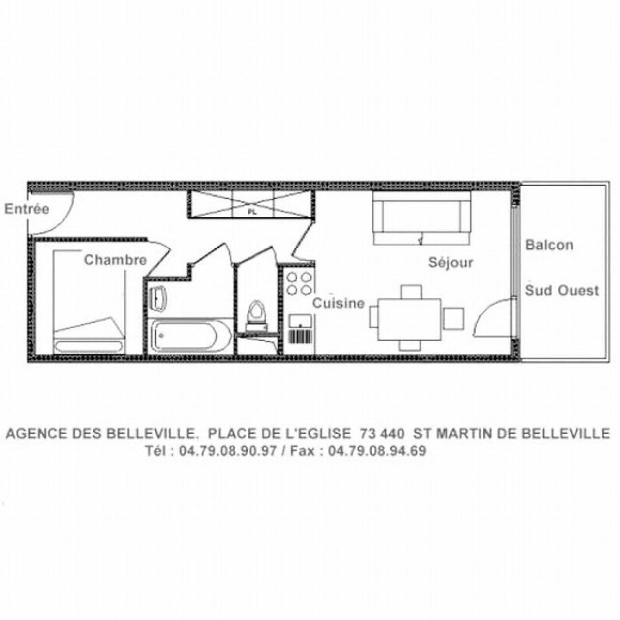 Residence Murgers - Appartement Fonctionnel Et Lumineux - A Proximite Des Pistes - Balcon Mae-3294 Saint-Martin-de-Belleville Exteriör bild